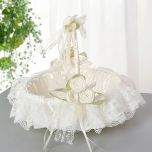 Wedding Flower Girl Basket